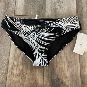 Retro Palm Twist Swimsuit Bottom
